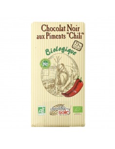 Chocolat noir 73% au "chili"