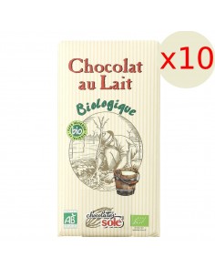 Chocolat au Lait  100 g par 10