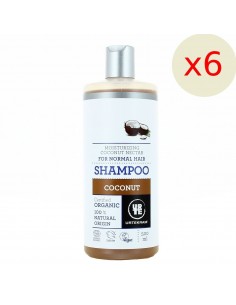Shampoing au nectar de noix de coco cheveux normaux 500 ml Lot de 6
