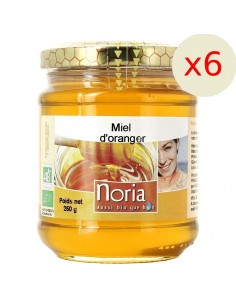 Miel d'oranger 250 g Lot de 6