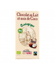 Chocolat au Lait  noix de coco 100 g