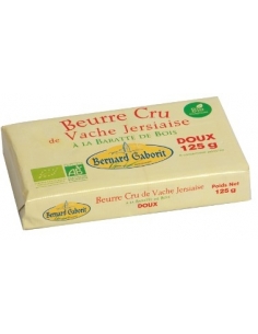 Beurre cru doux - 125 g